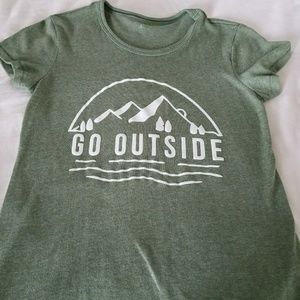 Indy Brand Go Outside fitted tee